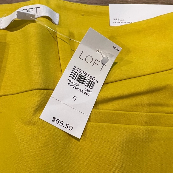 NWT. Loft The Riviera Pant. Cropped Marisa Fit. - Picture 3 of 6